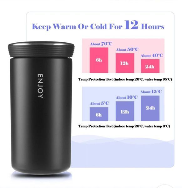 Кофейный термос (black), 350 мл kavova-termo-350black фото